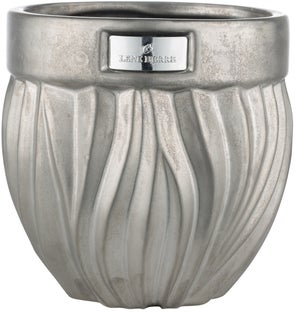 Doniczka Flamia Ø16x16 cm metaliczna – obraz-1