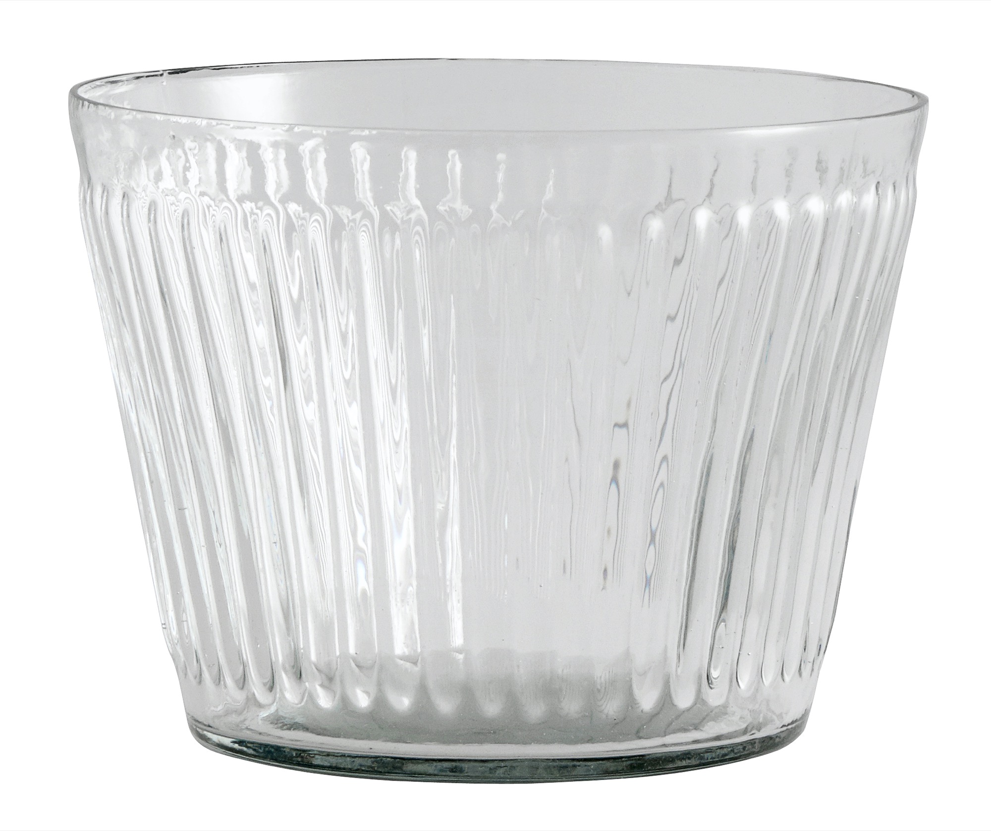 Doniczka szklana transparentna 11 cm – obraz-1