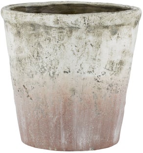 Doniczka Josian Ø16x16 cm brudny róż – obraz-1