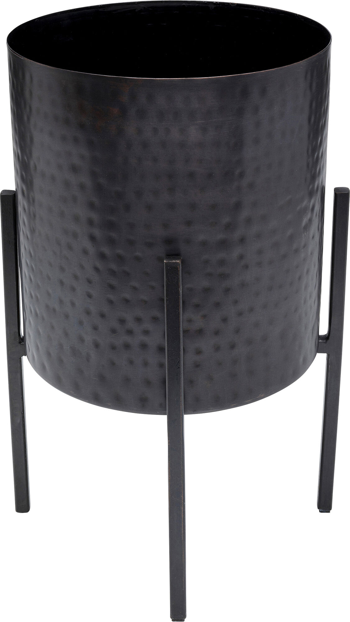 Ghiveci din otel Mynah 29x42 cm negru – imagine-1.