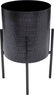 Ghiveci din otel Mynah 29x42 cm negru – imagine-1.