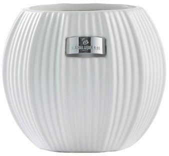 Doniczka Nerie Ø17x15 cm biała – obraz-1