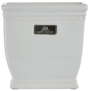 Doniczka Portilia 16x16 cm biała – obraz-1