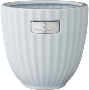 Doniczka Rosalie Ø14x13 cm błękitna – obraz-1