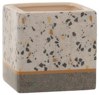 Doniczka Square Terrazzo 10x10 cm – obraz-1