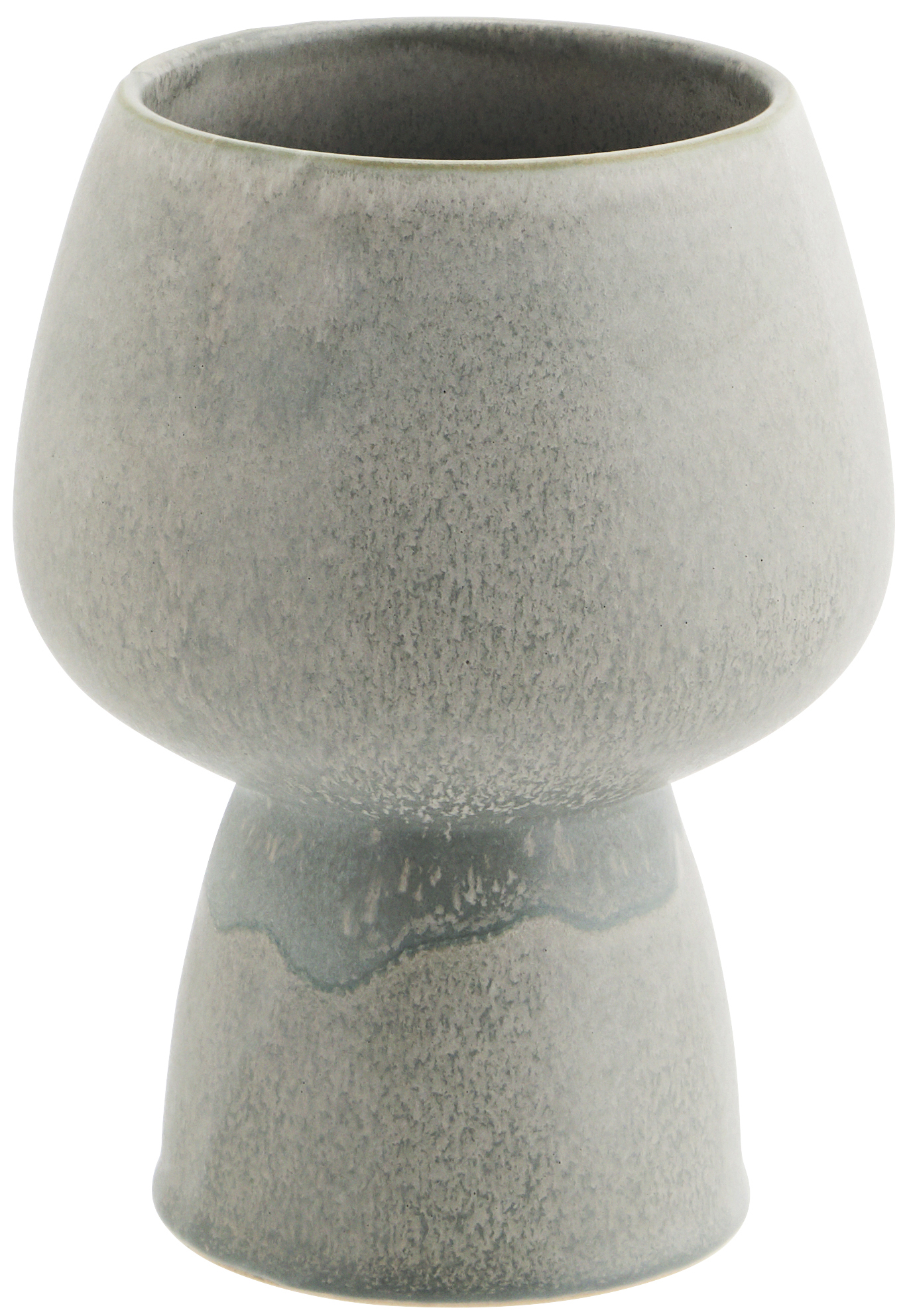Doniczka Yarnalis Ø6x21 cm szara – obraz-1