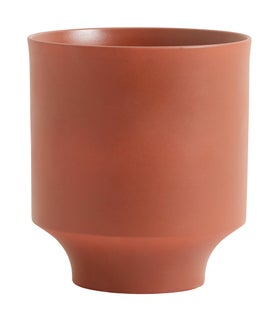 Doniczka Yuda ∅16x18 cm ciemna terakota – obraz-1