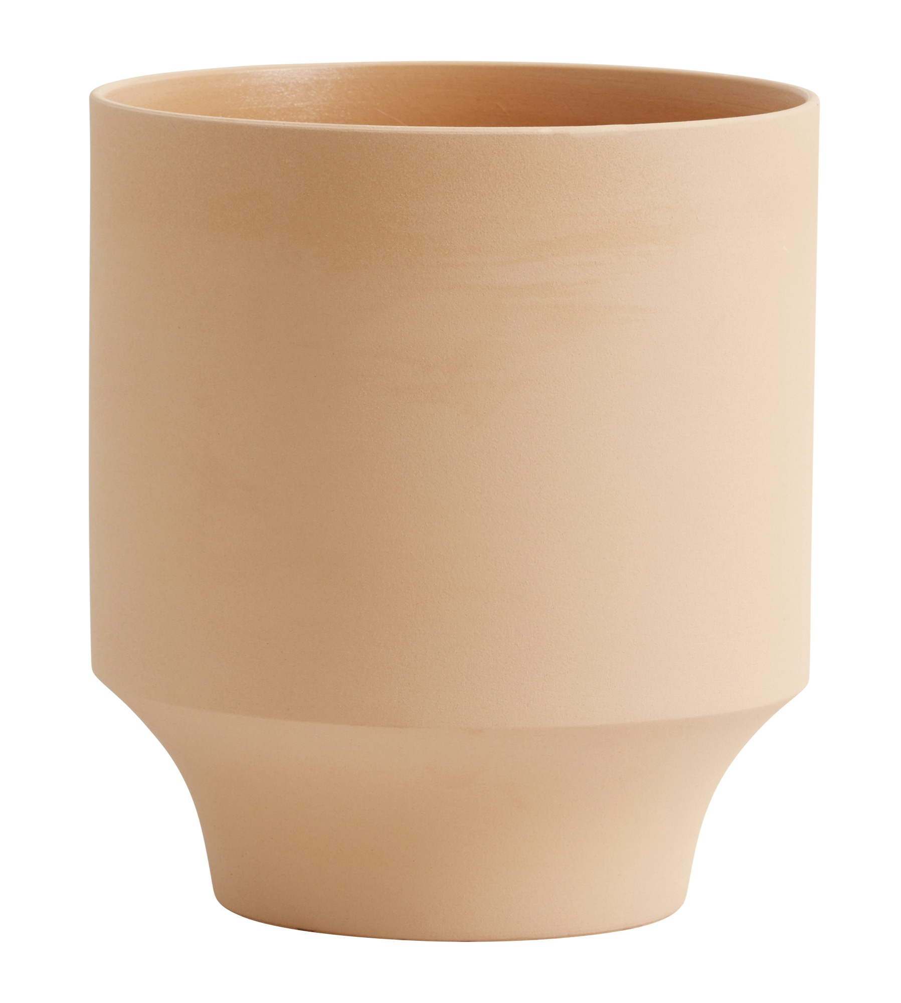 Doniczka Yuda ∅16x18 cm jasna terakota – obraz-1