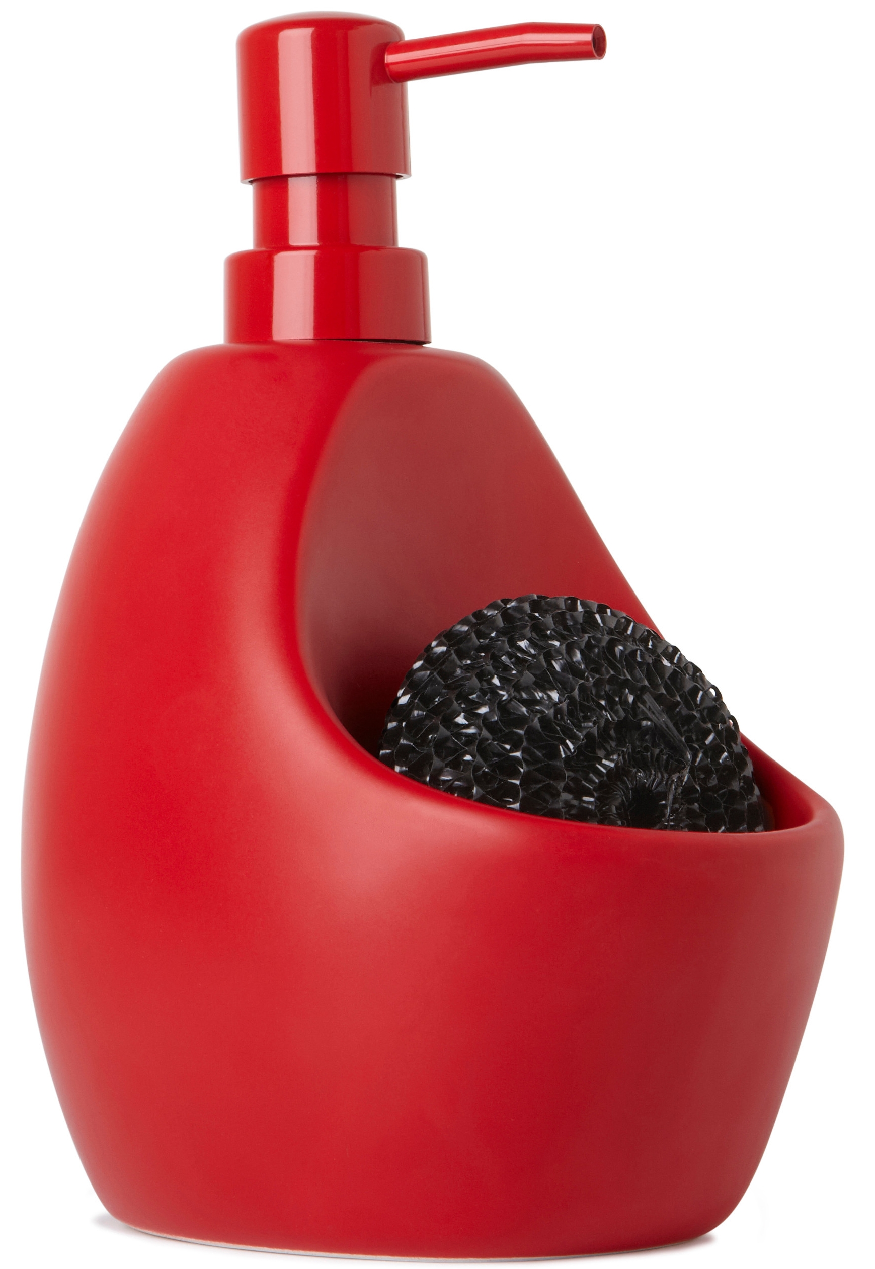 Dozownik na płyn Joey 0,59L czerwony – obraz-1