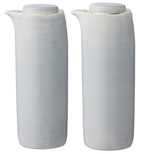 Dozowniki do oliwy i octu Addison 220 ml (2-set) niebieskie – obraz-1