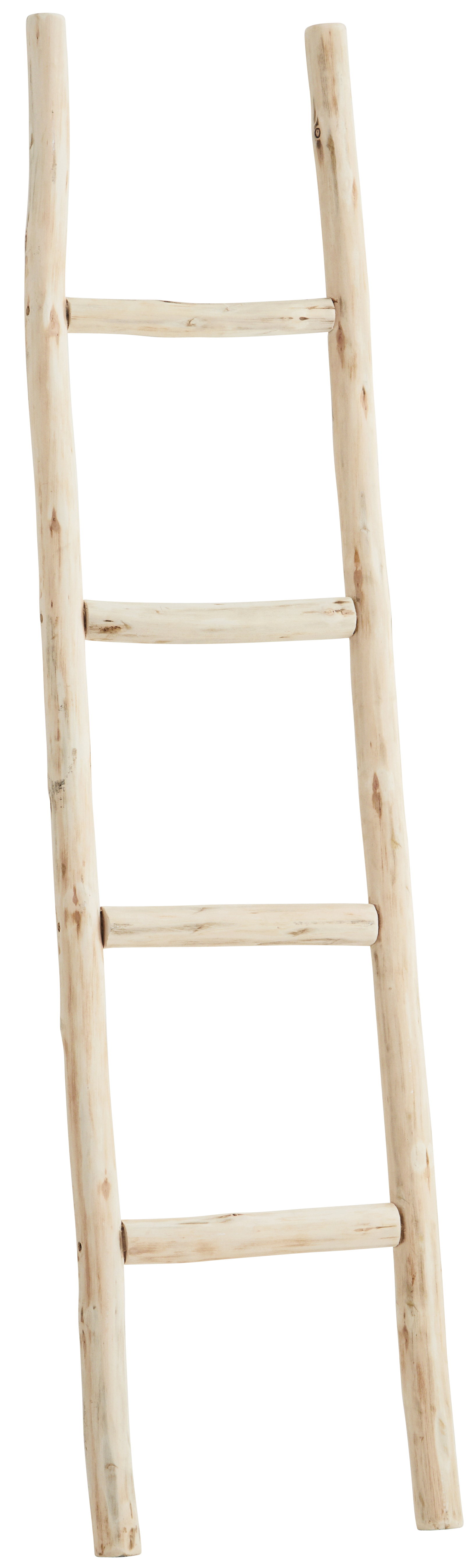 Drabina dekoracyjna Logix 37x150 drewniana – obraz-1