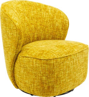 Sillón giratorio Ellie Amarillo – Imagen-1.
