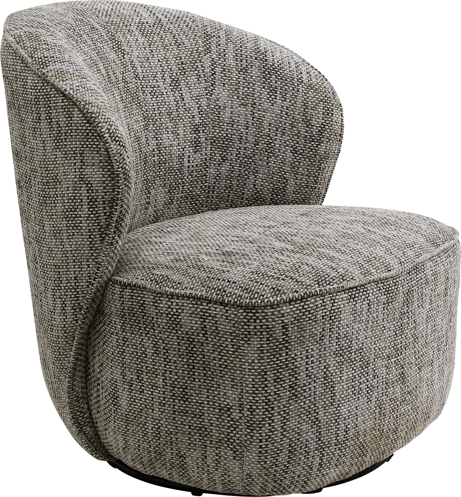 Snurrfåtölj Ellie - Grå – bild-1.