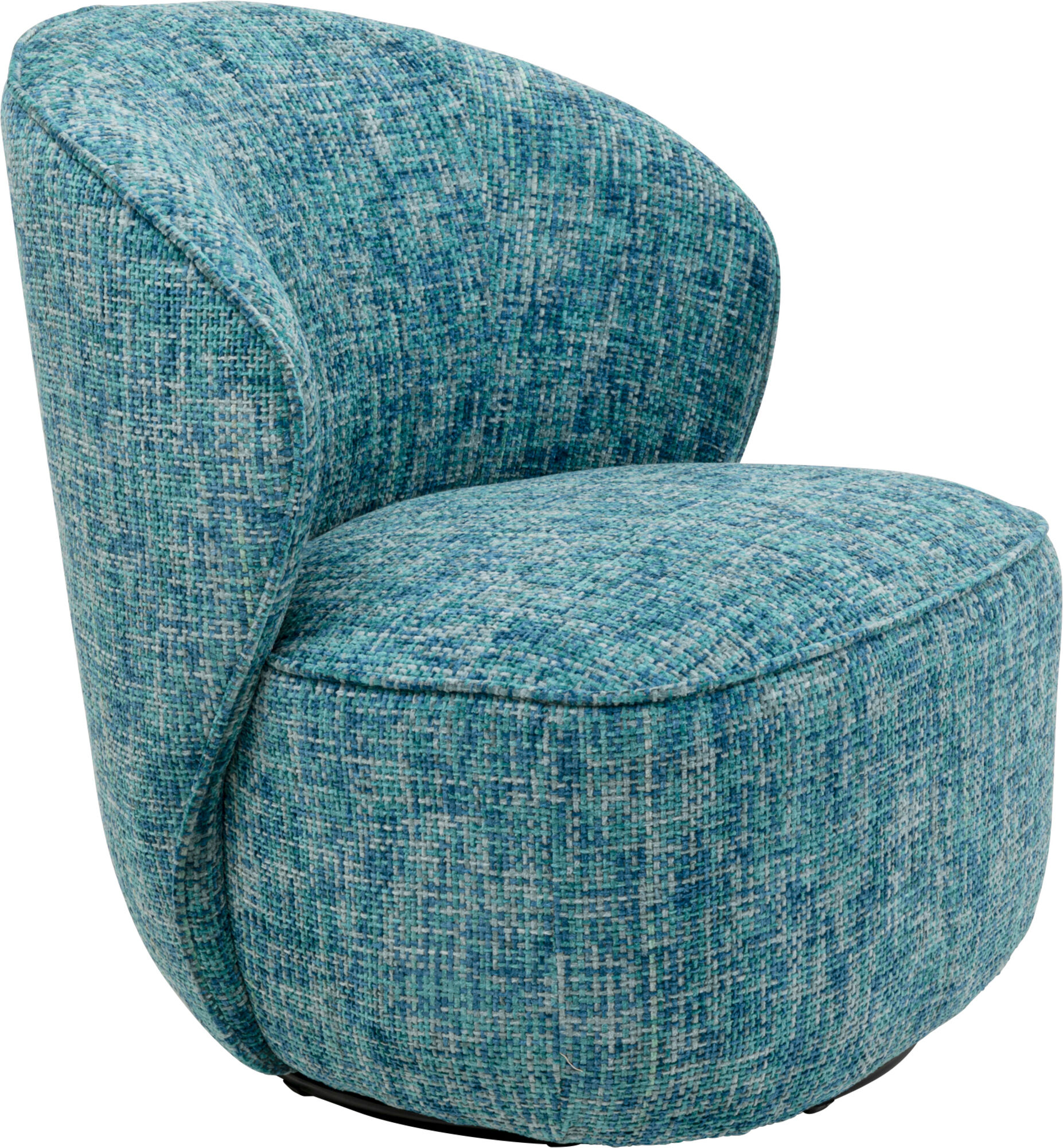 Fotoliu rotativ Ellie Albastru – imagine-1.