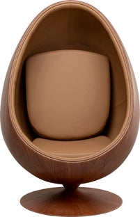 Sukamas krėslas Eye Ball Walnut – paveikslėlis-1.