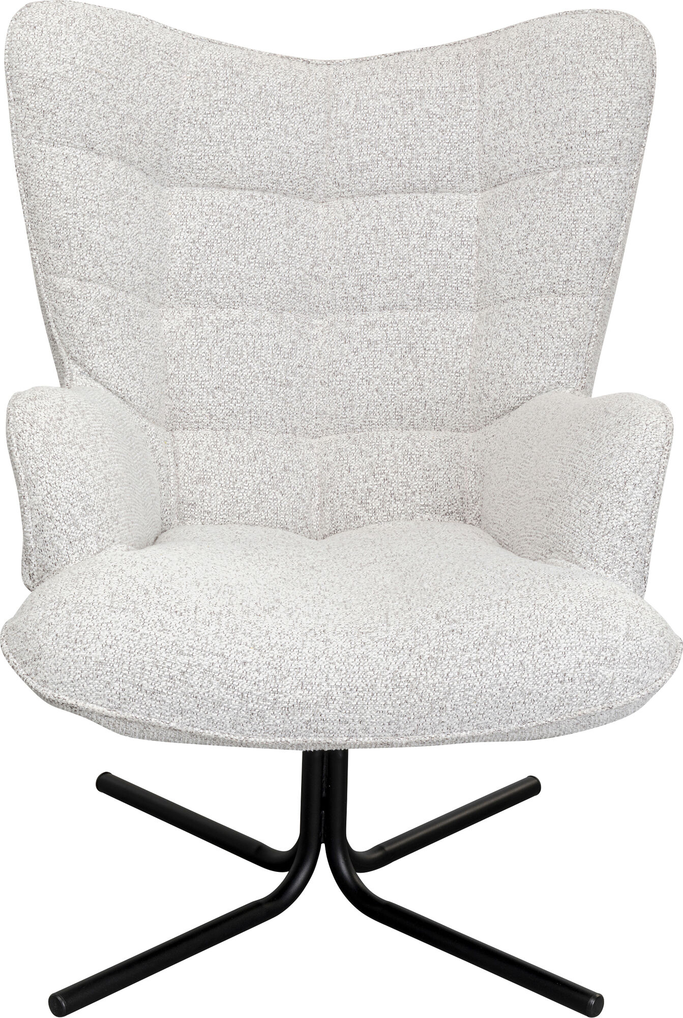 Fotel obrotowy Oscar beżowy – obraz-1