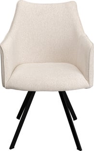 Snurrstol med Armstöd Modino - Cream – bild-1.