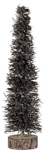 Drzewko świąteczne brązowe choinka Ø8x31 cm – obraz-1