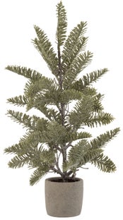 Drzewko świąteczne zielone 25x25 cm – obraz-1