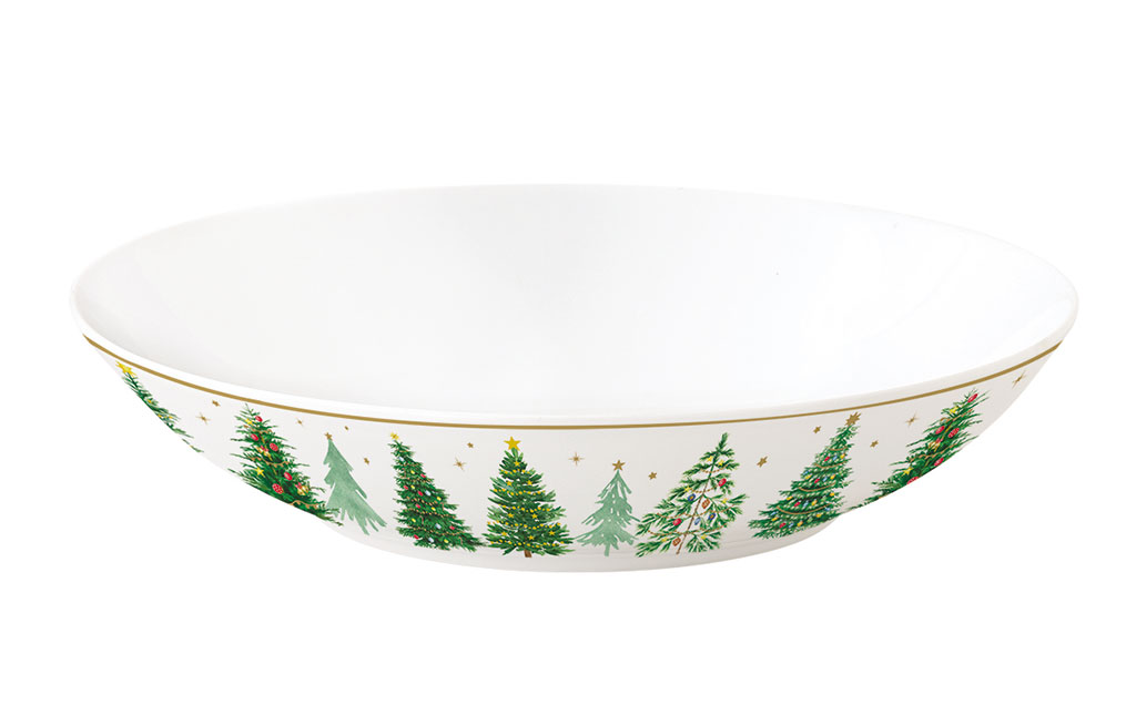 Дълбока чиния Festive Trees – изображение-1