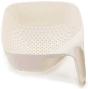 Durszlak 21x11 cm biały – obraz-1
