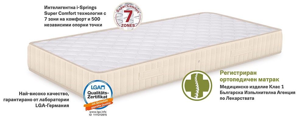 Двулицев матрак FAVORITE NOVA 140/200 – изображение-1