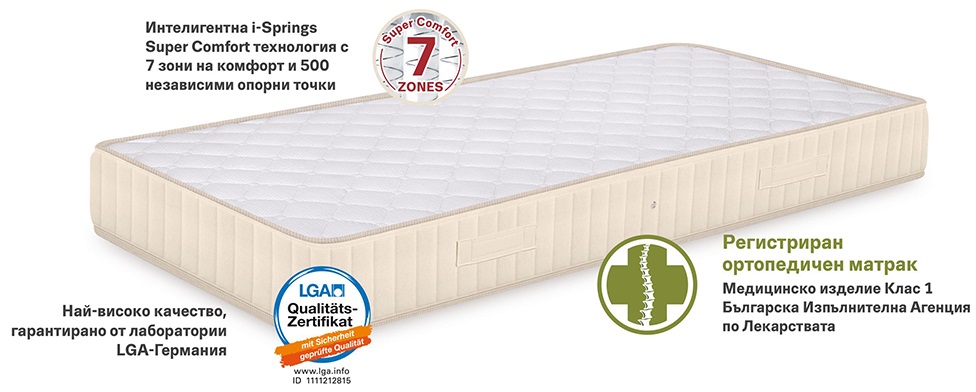 Двулицев матрак FAVORITE NOVA 160/200 – изображение-1