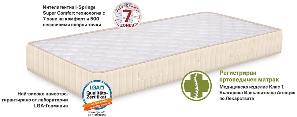 Двулицев матрак FAVORITE NOVA 82/190 – изображение-1