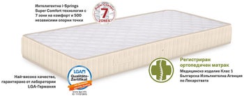 Двулицев матрак FAVORITE NOVA 82/190 – изображение-1