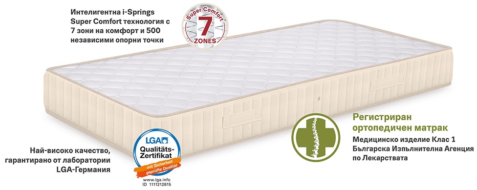 Двулицев матрак FAVORITE NOVA 90/190 – изображение-1