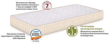 Двулицев матрак FAVORITE NOVA 90/190 – изображение-1