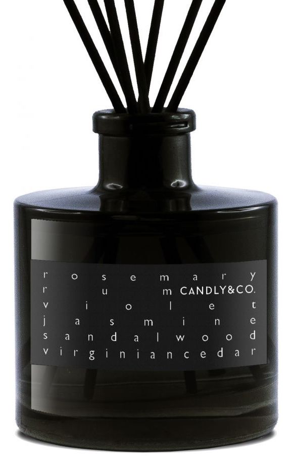 Dyfuzor zapachowy czarny z pałeczkami 200 ml – obraz-1