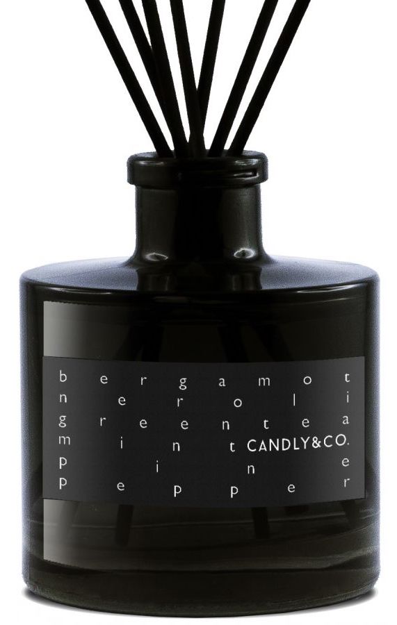 Dyfuzor zapachowy czarny z pałeczkami 200 ml – obraz-1