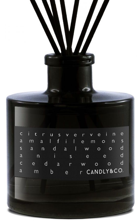 Dyfuzor zapachowy czarny z pałeczkami 200 ml – obraz-1