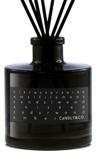 Dyfuzor zapachowy czarny z pałeczkami 200 ml – obraz-1