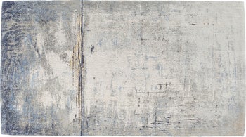 Matta Abstract - Mörk Blå, 240x170cm – bild-1.