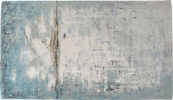 Matta Abstract - Ljus Blå, 300x200cm – bild-1.