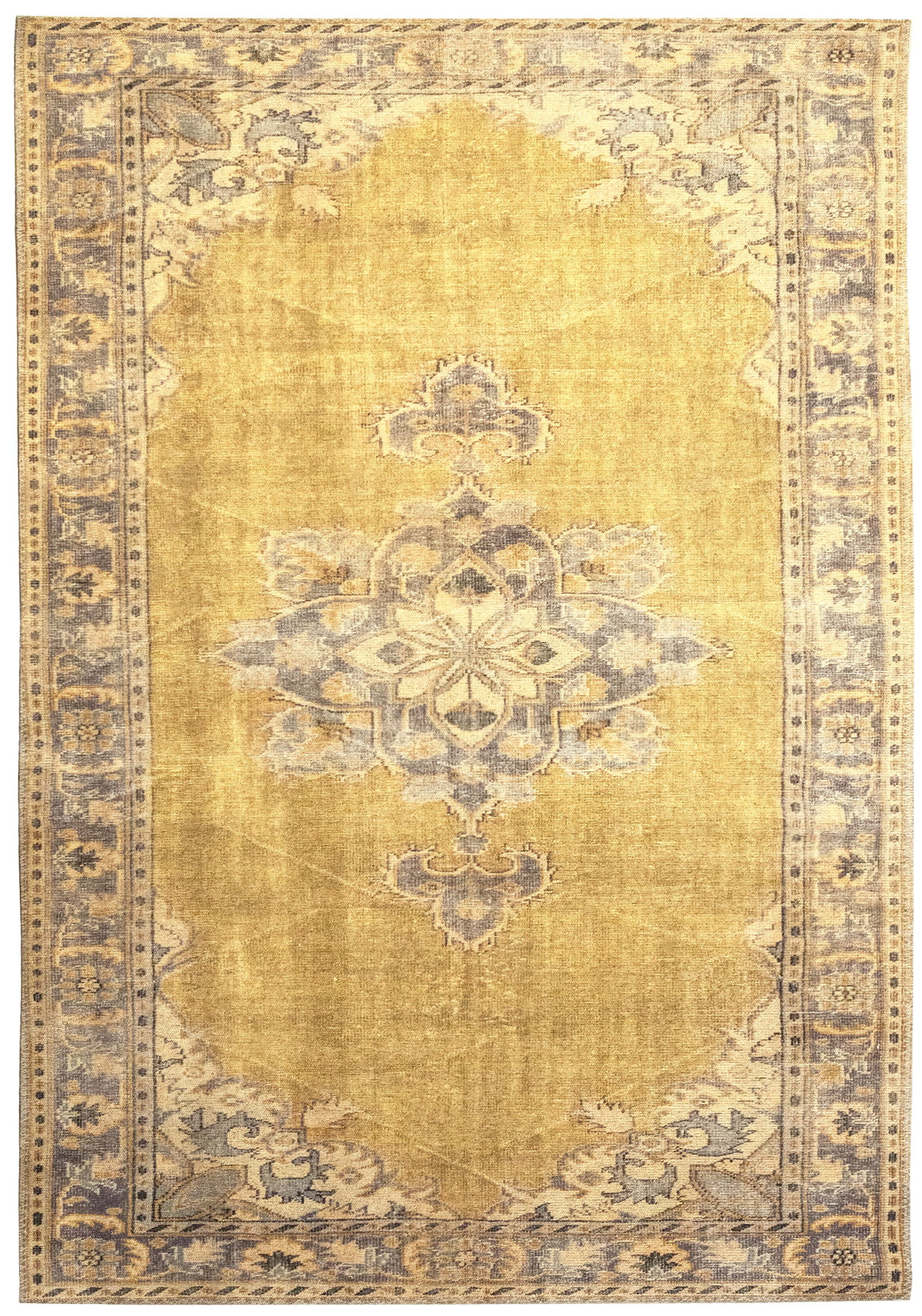 Dywan Blush 200x290 cm żółty – obraz-1