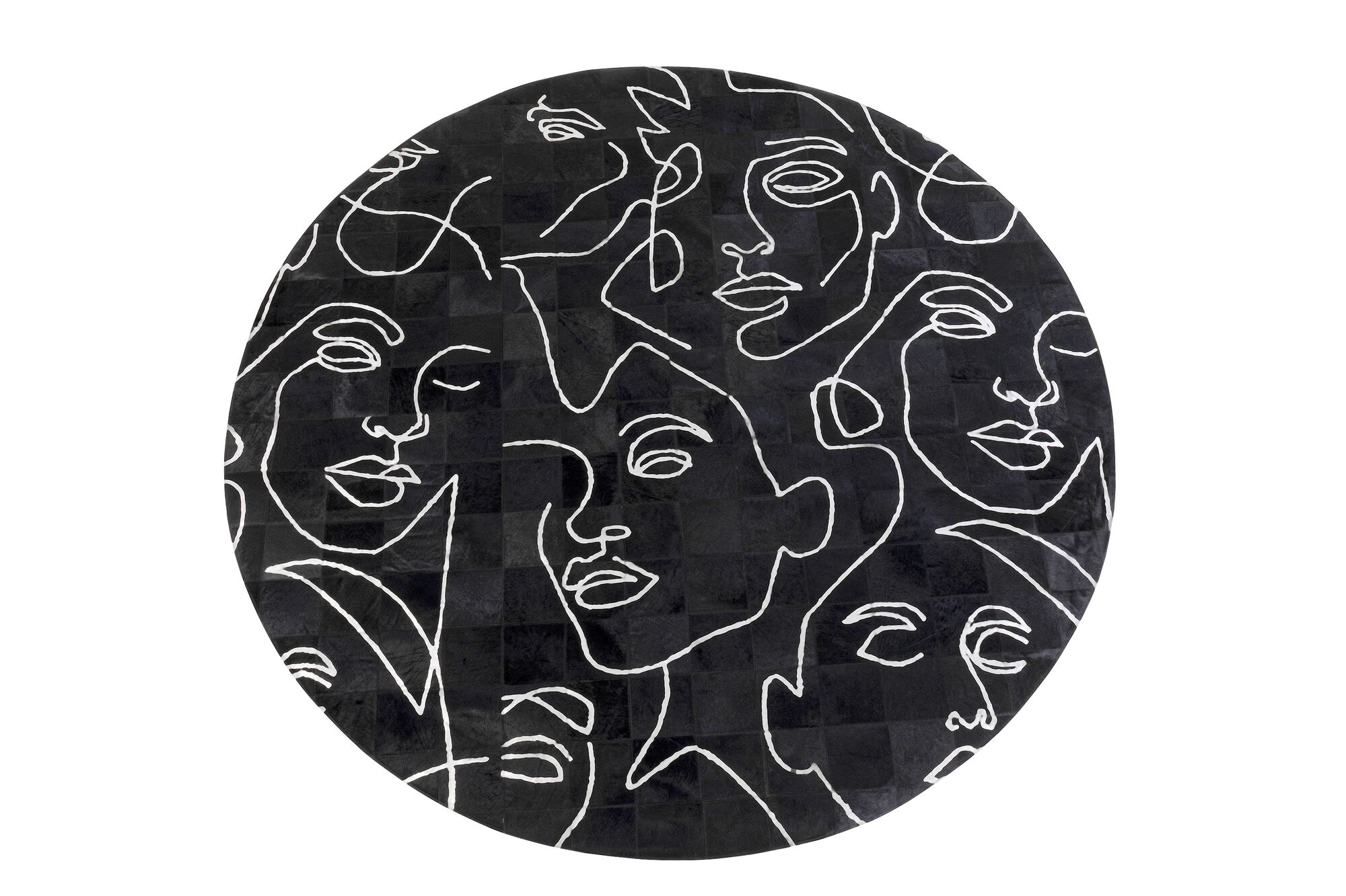 Tappeto Art Faces Ø250cm – immagine-1.