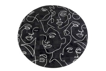 Covor Art Faces Ø250cm – imagine-1.