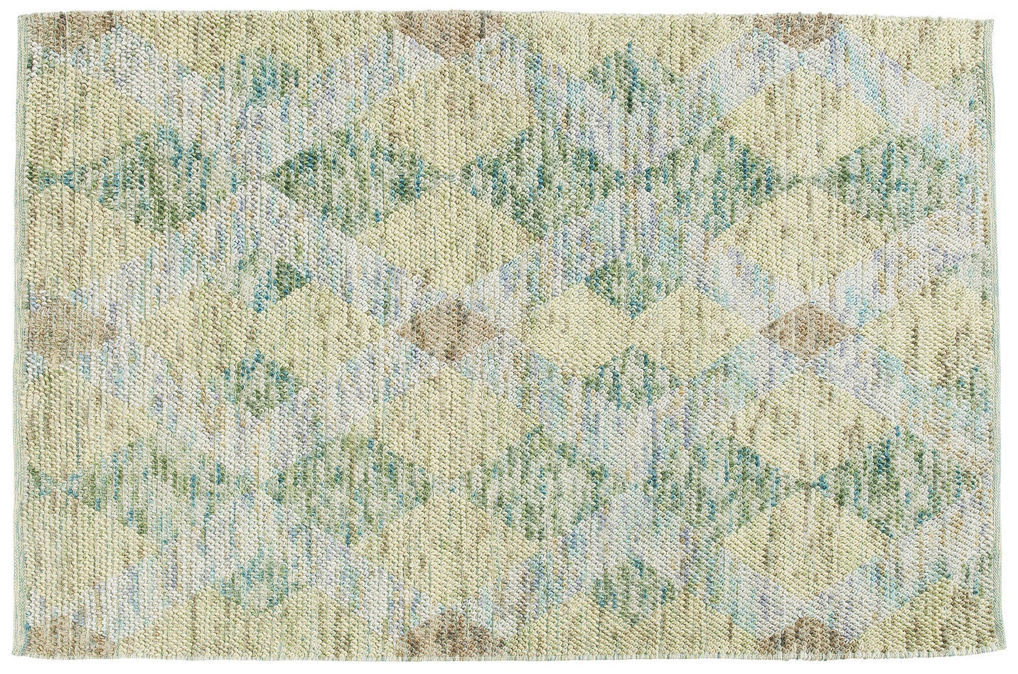 Dywan wełniany kolorowy 240x170 cm Outlet – obraz-1
