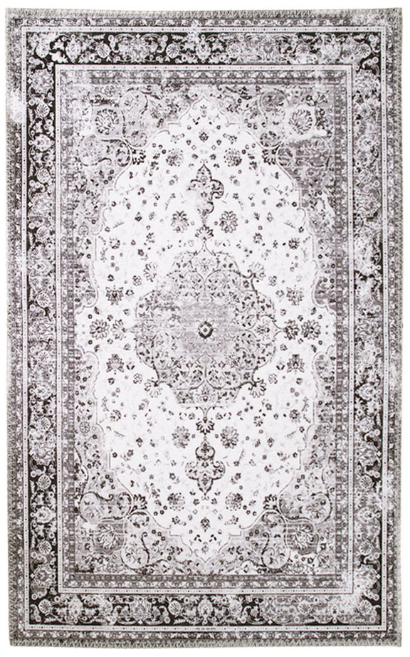 Dywan biało-czarny 300x200 cm – grafika-1.