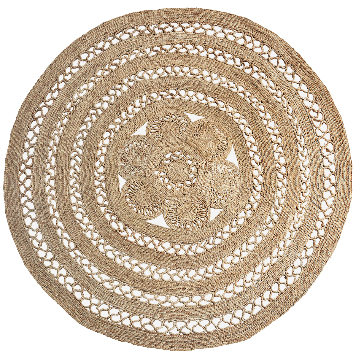 Dywan naturalny 120 cm – obraz-1