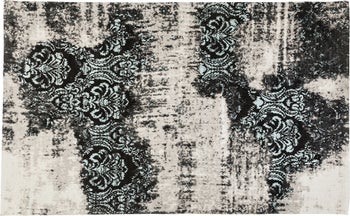 Kelim Ornament matto, turkoosi 200x300cm – kuva-1.