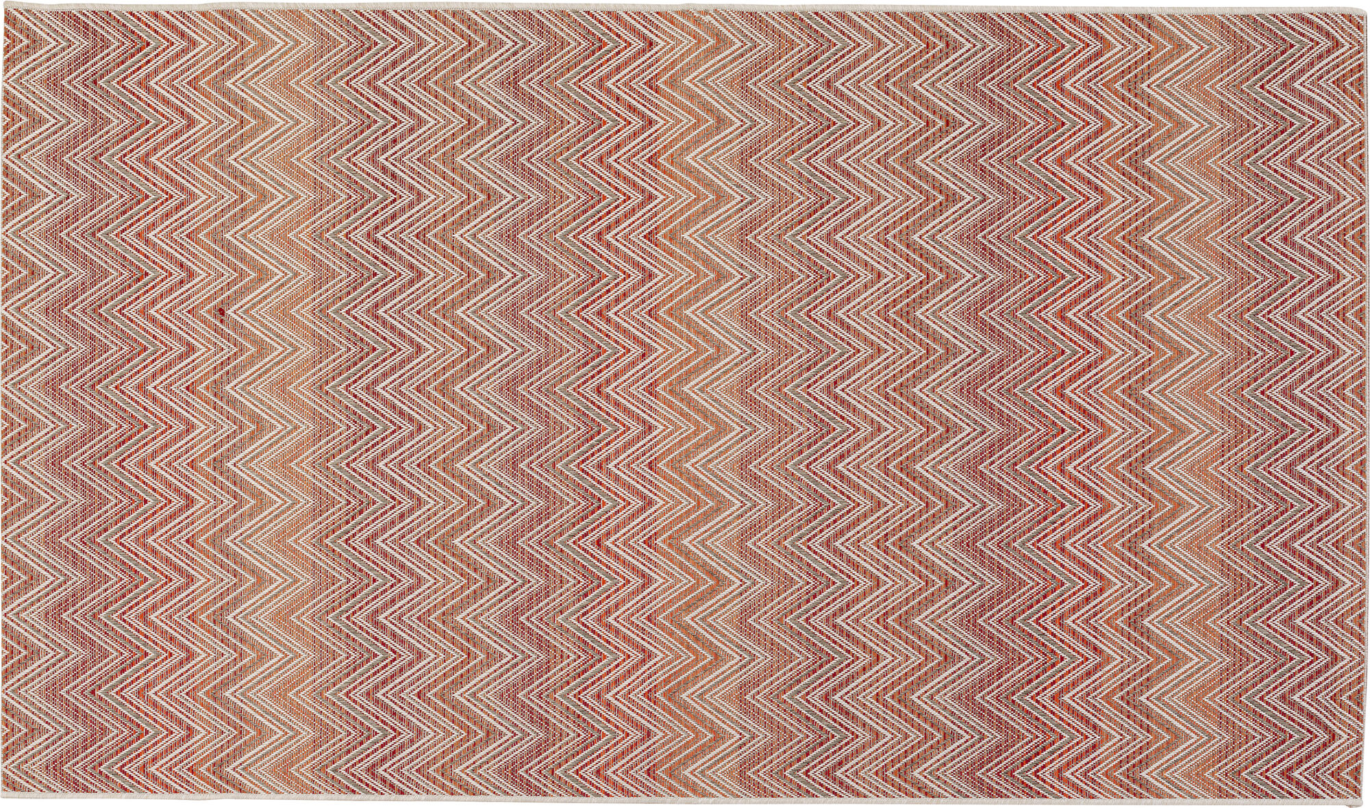 Uterumsmatta Zigzag - Röd, 230x160cm – bild-1.