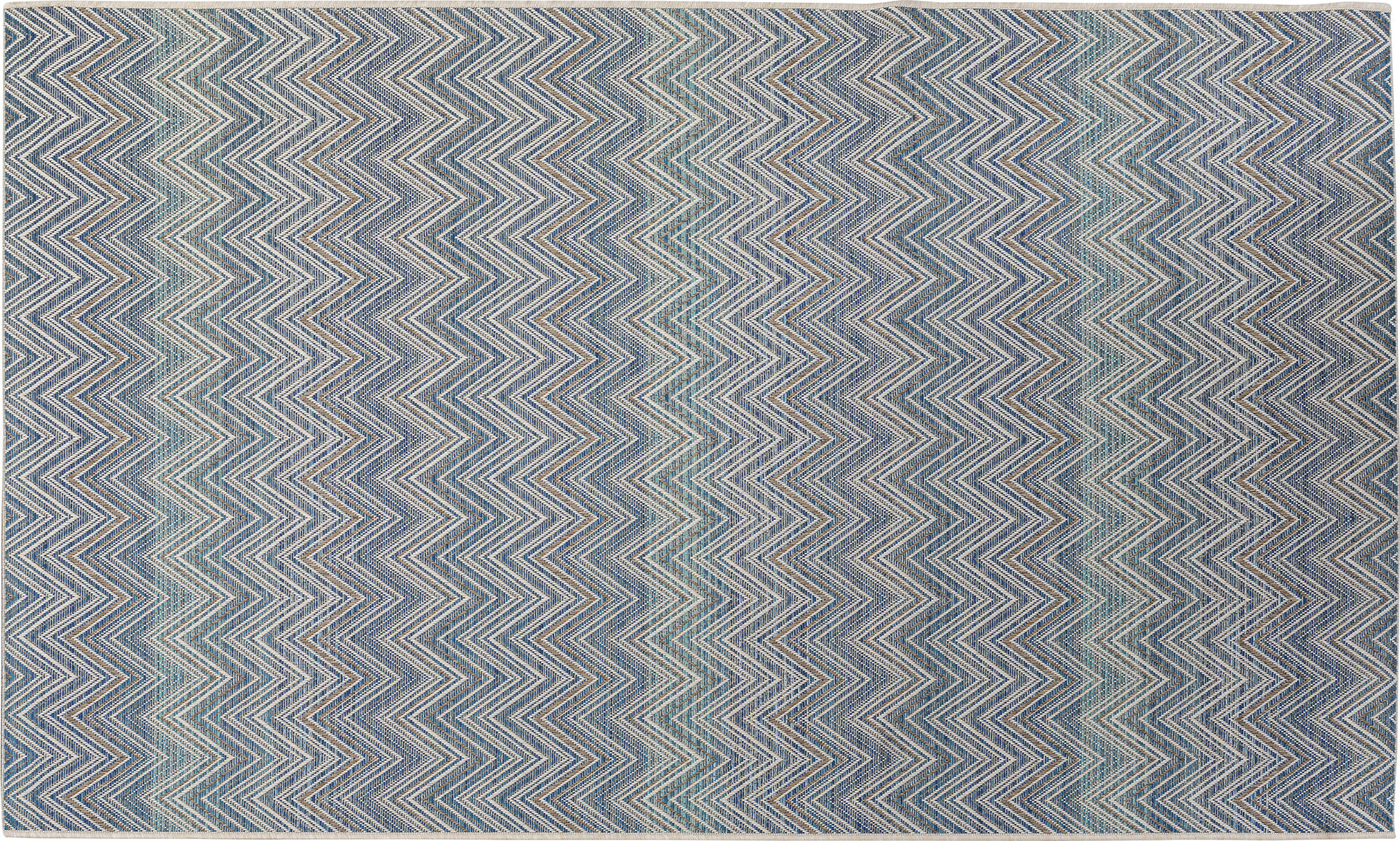 Tepih za spolja Zigzag Blue 160x230cm – slika-1.