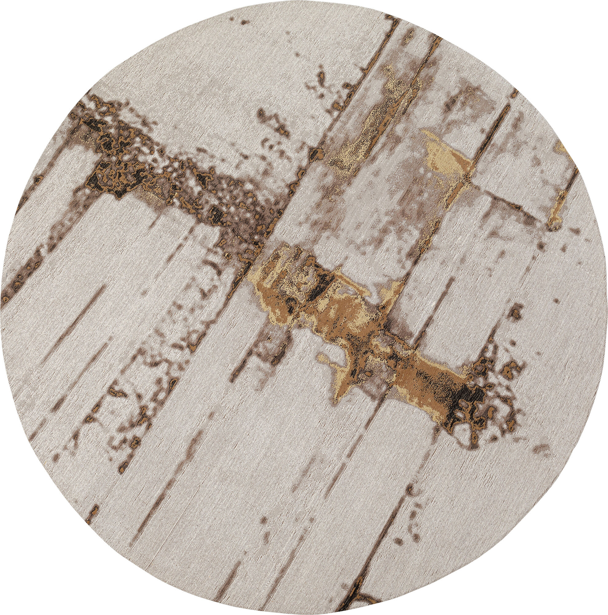 Tappeto Abstract Grey Line Ø200cm – immagine-1.