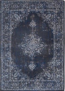 Dywan Orient 140x200 cm granatowy – obraz-1