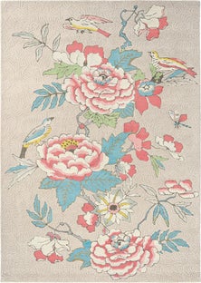 Dywan Paeonia 120x180 cm kolorowy – obraz-1