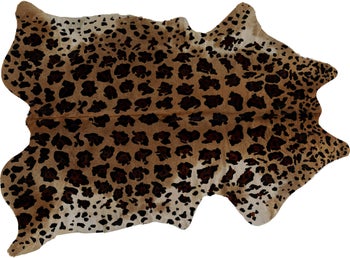 Dywan panterka skóra naturalna 210x170 cm – obraz-1